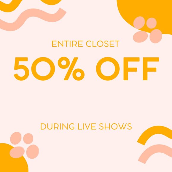 50% off during live show 05/9/25 - Picture 1 of 1